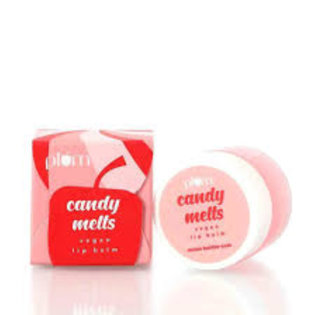 PLUM CANDY MELTS VEGAN LIP BALM MELON BUBBLE 12G